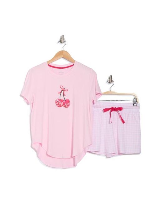 Jaclyn Pink Fruit Short Pajamas