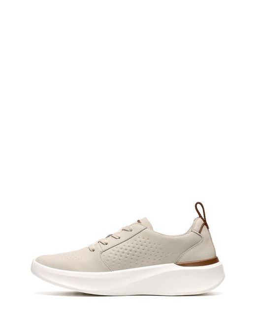 Clarks White Solevana Style Sneaker for men