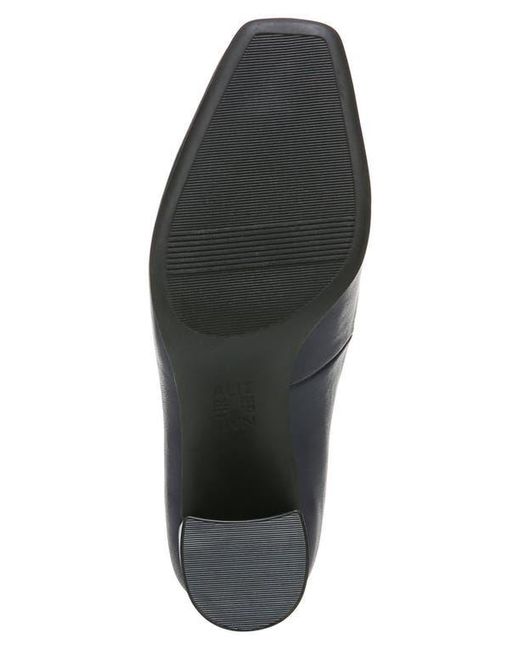 Naturalizer Blue Warner Square Toe Pump