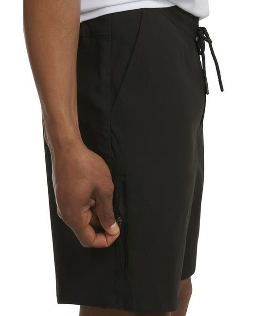 DKNY Black Riker Tech Shorts for men