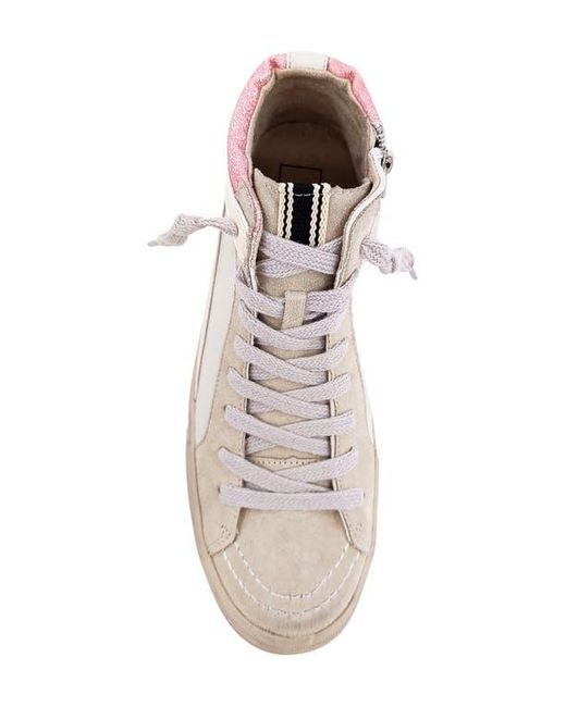 Shu Shop White Rooney High-Top Sneaker