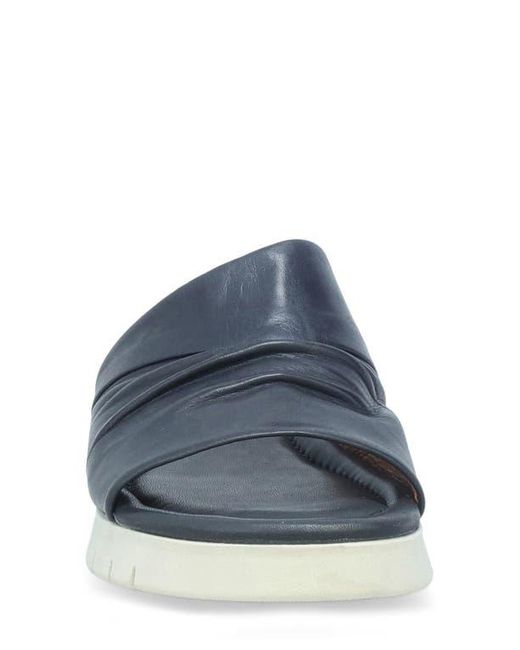 Miz Mooz Blue Claribel Slide Sandal