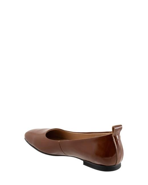BUENO Brown Elizabeth Flat