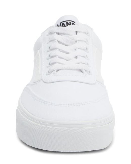 Vans White Brooklyn Sneaker for men