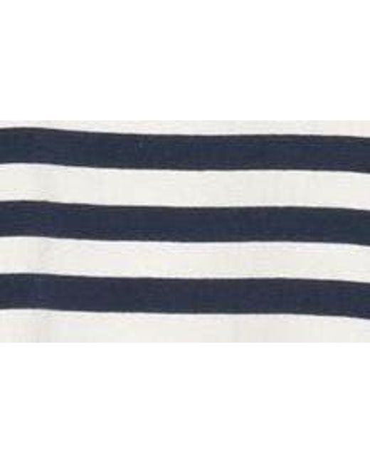 Melrose and Market Blue Stripe Short Sleeve T-shirt Dress