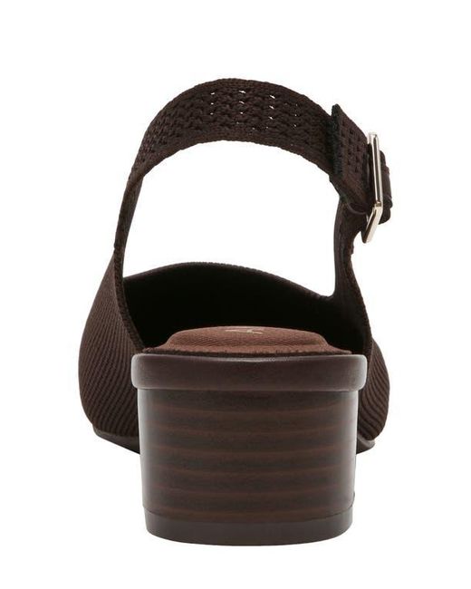Anne Klein Brown Urix Slingback Pump