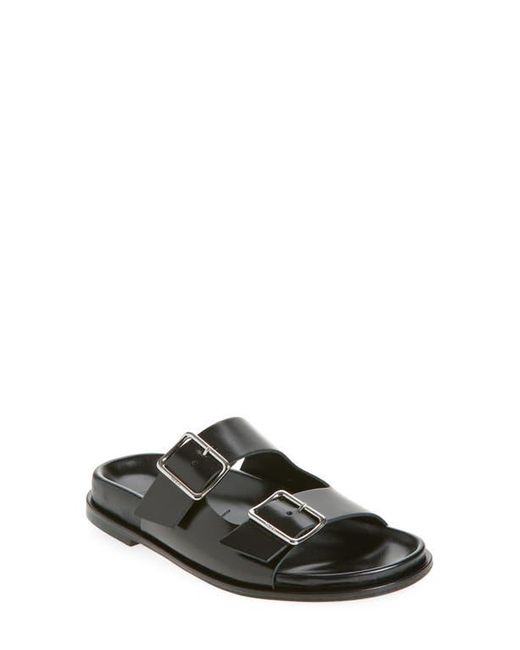 Aeyde Black Meena Slide Sandal