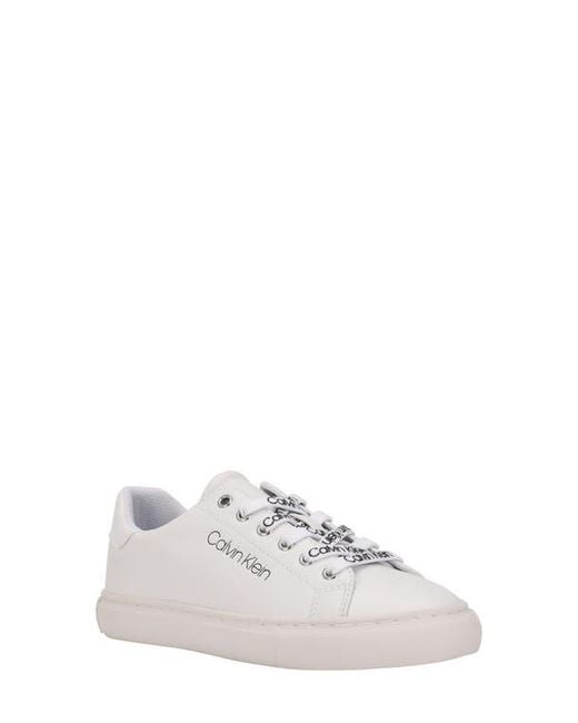 Calvin Klein White Ciyan Sneaker