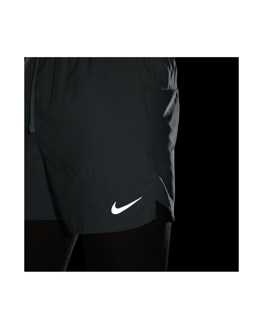 Nike Blue Dri-fit Stride 5-inch Running Shorts for men