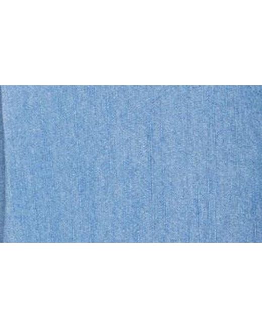 Blu Pepper Blue Pleated Top