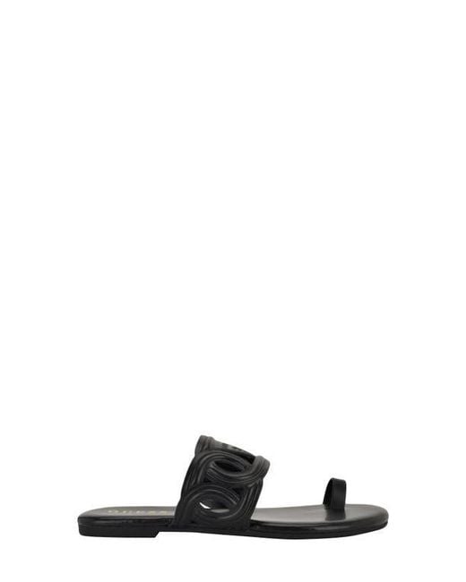 Guess Black Loons Slide Sandal