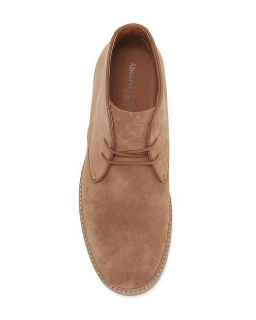 Abound Brown Damian Lugged Suede Chukka Boot for men