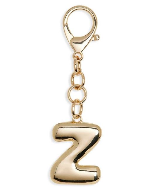 Leith Metallic Bubble Initial Bag Charm