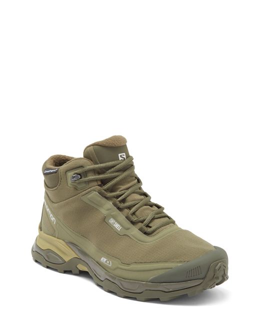 Salomon Gender Inclusive Shelter Waterproof Insulated Hiking Boot In Green Lyst 0784