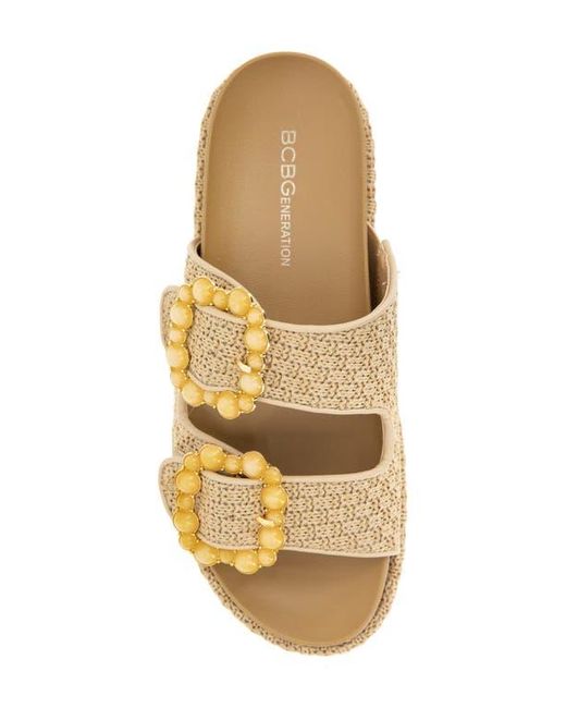 BCBGeneration Metallic Bexxi Slide Sandal