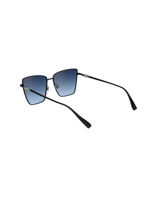 Longchamp Blue 55Mm Gradient Square Sunglasses