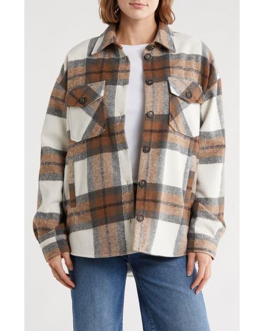 Thread & Supply Multicolor Plaid Shacket