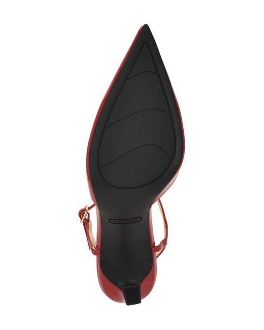 Nine West Red Pointed Toe Pump