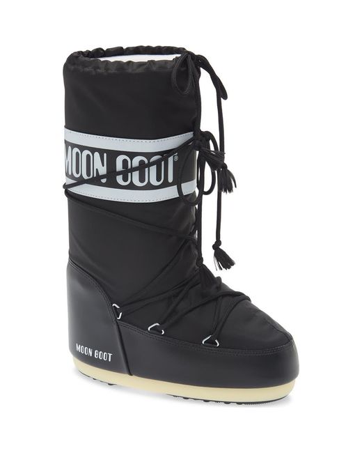 Moon Boot Black Icon Boot
