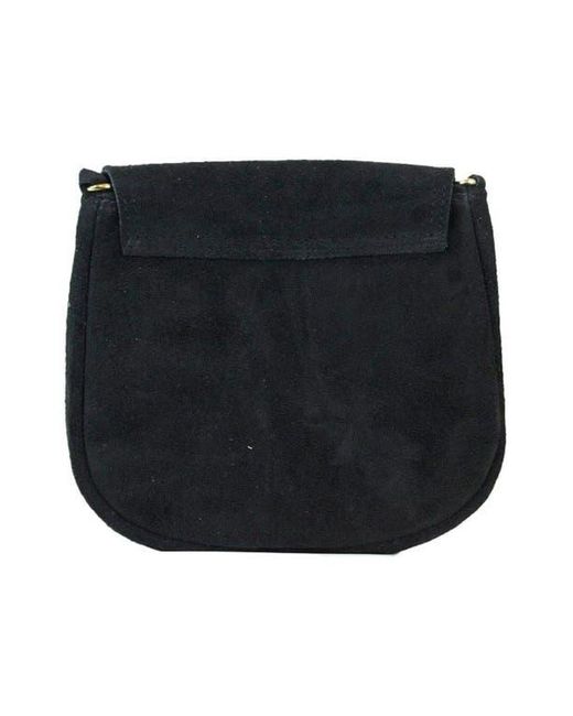 Persaman New York Black Elvira 18 Studded Crossbody Bag