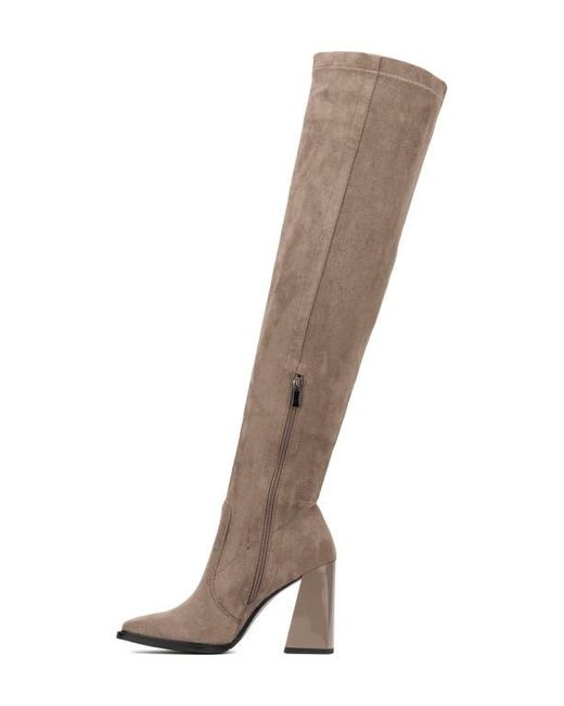 TORGEIS Brown Sasha Over-The-Knee Boot