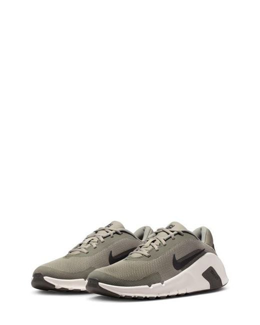 Nike Gray Flex Train Athletic Training Shoe for men