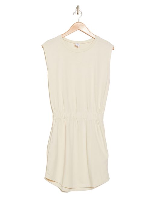 Melrose and Market White Cotton T-shirt Dress