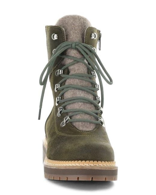 Bos. & Co. Green Adley Waterproof Wool Boot