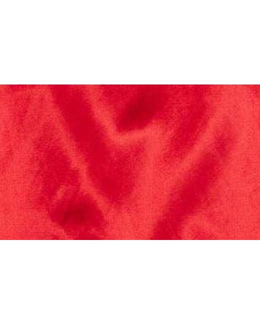 Valentino Red Rockstud Cotton Sateen Bomber Jacket