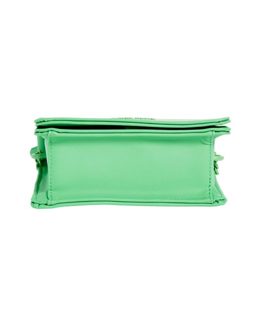 Nanette Lepore Green Bow Top Crossbody Bag