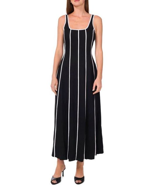 Halogen® Black Stripe Maxi Dress