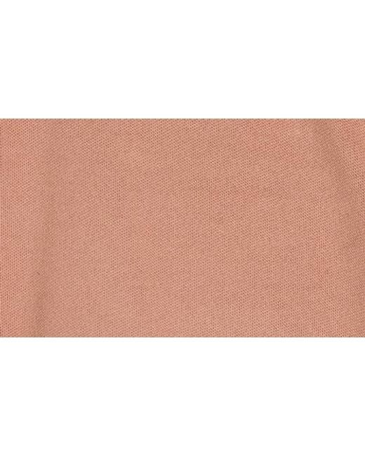 Vince Pink Ribbed Cotton Pullover