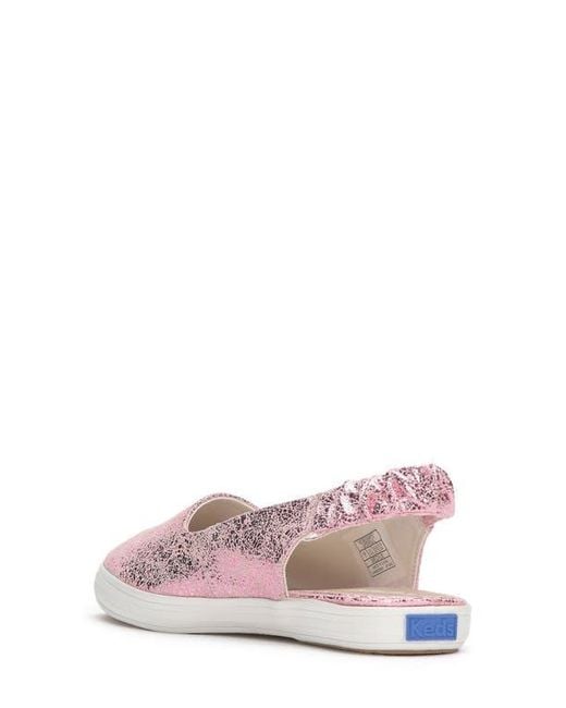Keds Pink Slingback Flat