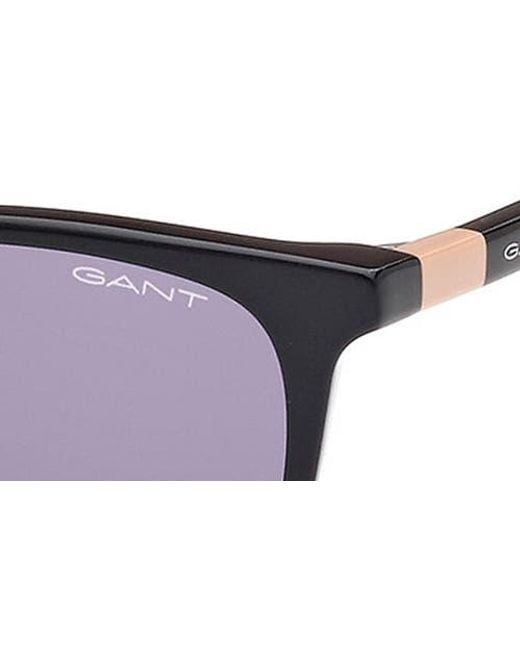 Gant Purple Square Sunglasses for men