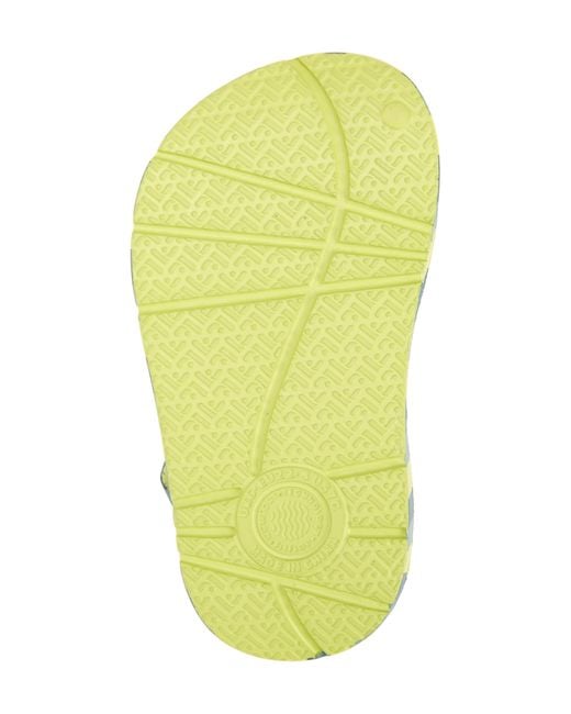 Fitflop Green Kids" Iqushion Wave Sandal