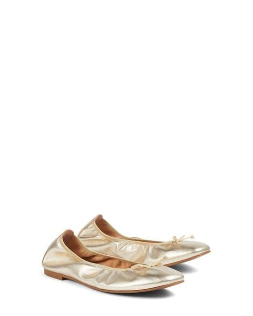 L.K.Bennett Natural Trilly Ballet Flat