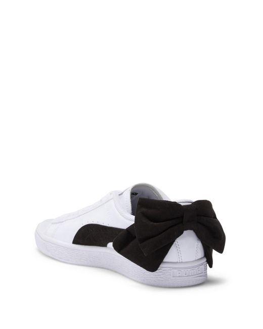 Puma shoes with a bow hotsell