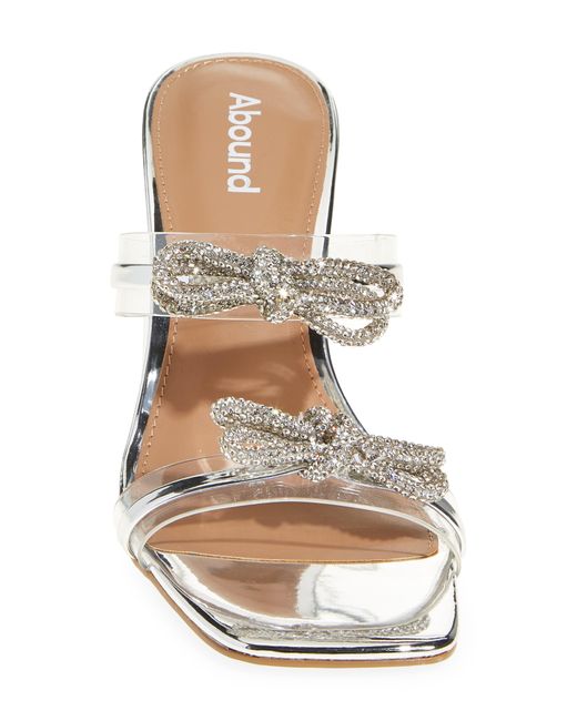 Abound Natural Kitch Rhinestone Block Heel Sandal