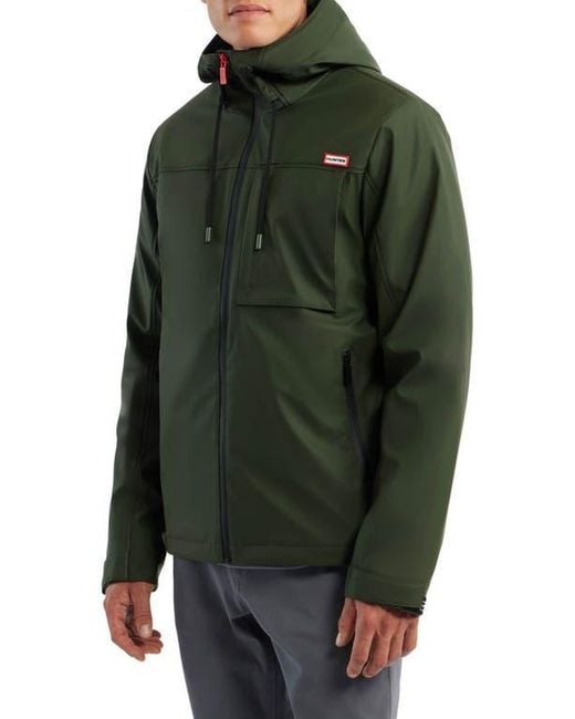 Hunter Green Mill Waterproof Rain Jacket for men