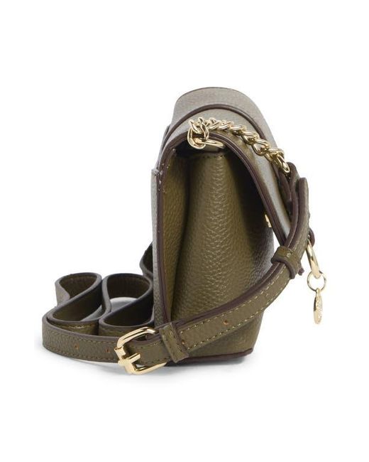 Nanette Lepore Green Akari Flap Shoulder Bag