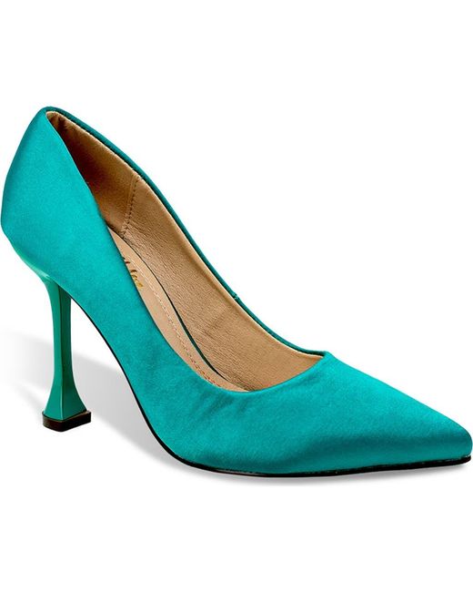 In Touch Footwear Blue Yasmin Pointed Toe Pump