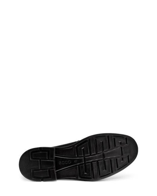 Ecco Black Metropole London Apron Toe Shoe for men