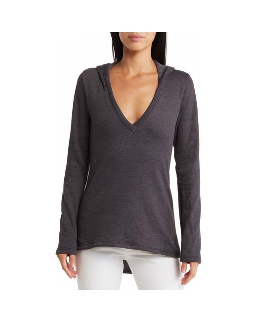 Hooded tunic sweater sale