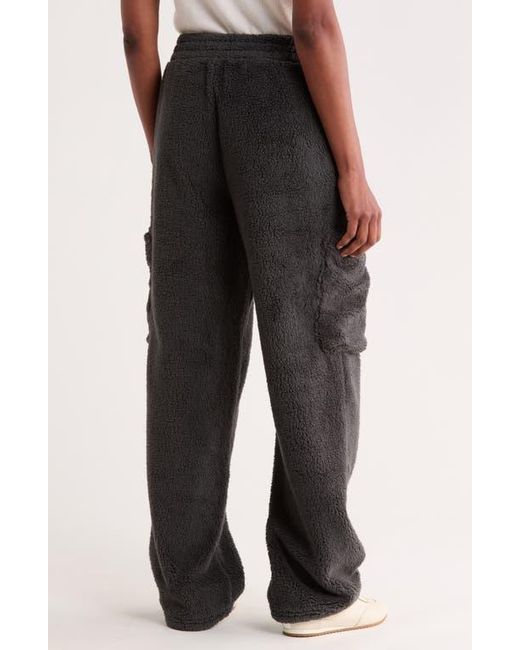 Ugg Black Nyisha Uggfluff Cargo Pants