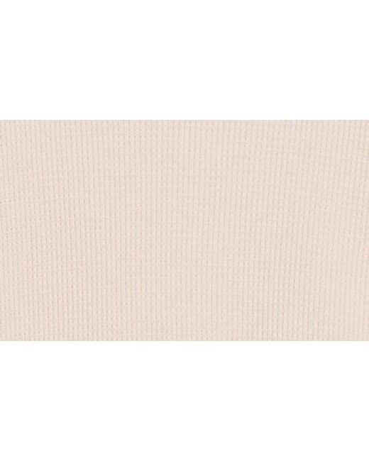 Vince Natural Crewneck Cotton Thermal Sweater for men