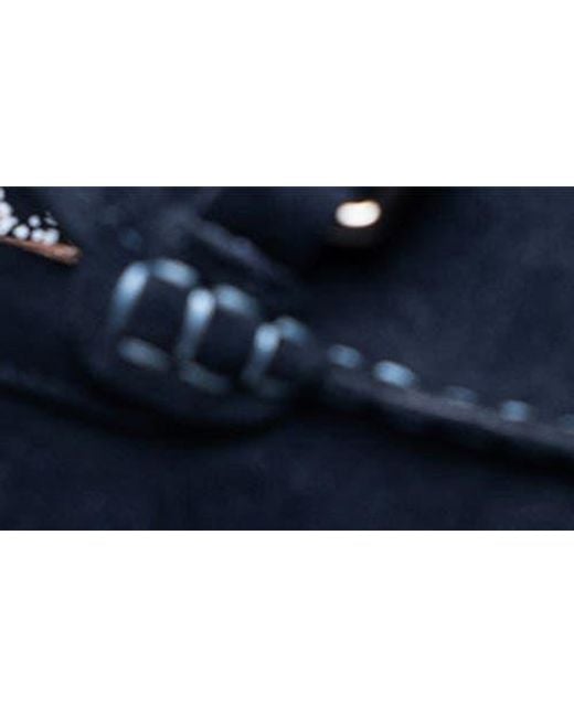 Tailorbyrd Blue Mikey Bit Loafer for men