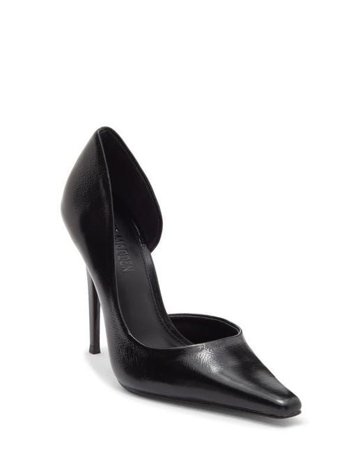 Steve Madden Black Elegant Pointed Toe D'Orsay Pump