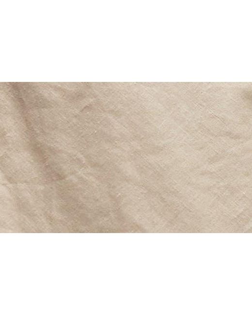 TOPSHOP Natural Linen Look Longline Bandeau