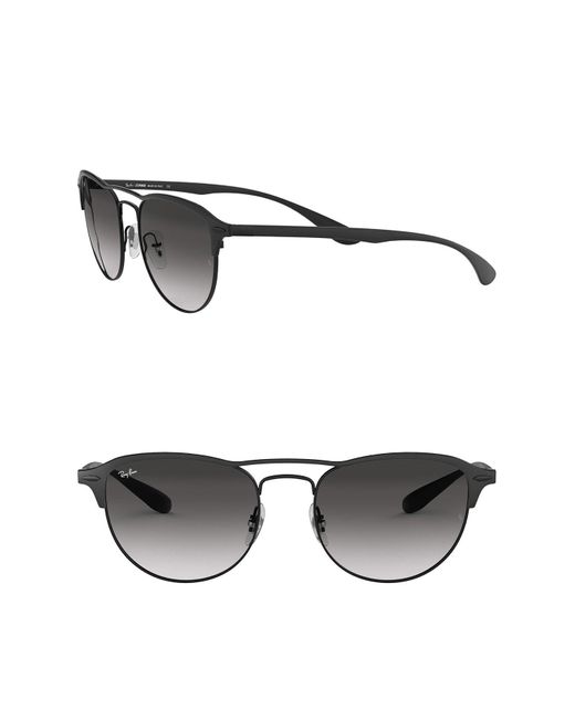 Ray Ban 54mm Phantos Sunglasses In Black Lyst