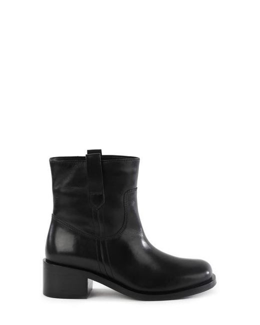 Seychelles Black Curl Up Leather Boot